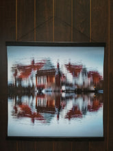 Last inn bildet i Galleri-visningsprogrammet, Lillehavn i speilbilde.    Str: 50x50